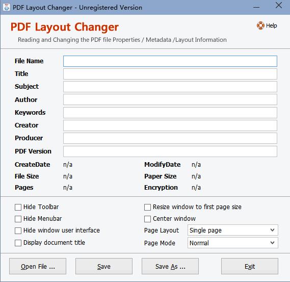 PDF Layout Changer下载,元数据,PDF工具,PDF管理