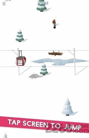 雪山急速滑雪手机游戏下载,雪山急速滑雪,动作游戏